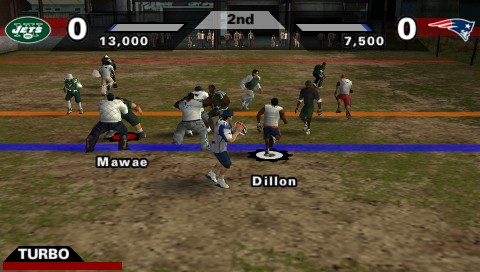 NFL Street 2: Unleashed screenshot 3 for PSP